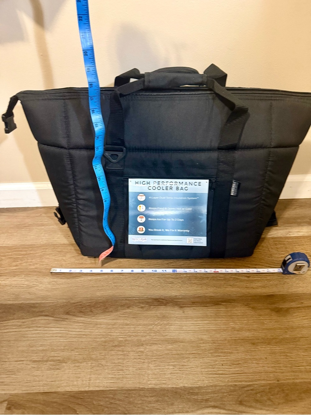 High Performance Black Cooler Bag - NorChill